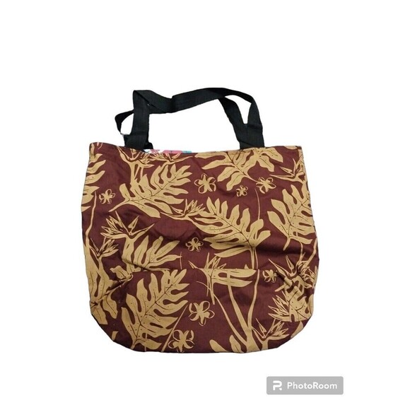 Local Design Made In Hawaii Tote Bag Beach Flowers - Picture 6 of 7